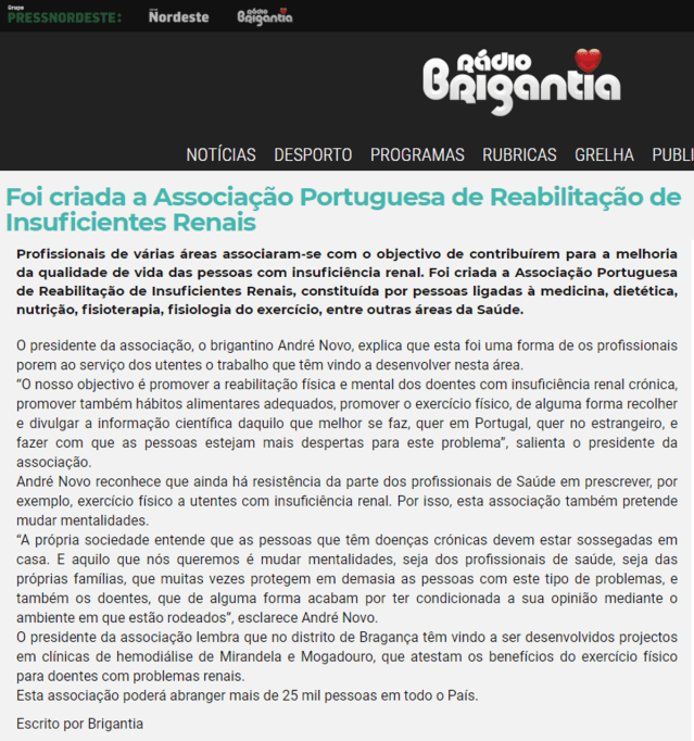 Brigantia maio de 2014